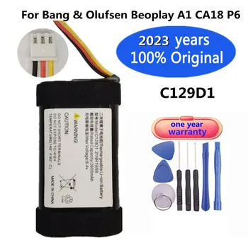 100% Оригинален 2600 mah Плейър Високоговорител Батерия C129D1 За Bang & Olufsen BeoPlay A1 CA18 P6 Високоговорителя Bluetooth Аудио Bateria