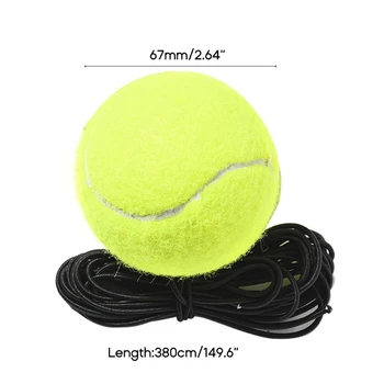 2 бр., еластичен въженият тенис фитнес топка, топка за да скача с струной, симулатор за самостоятелна тренировка, инструмент за една тренировка