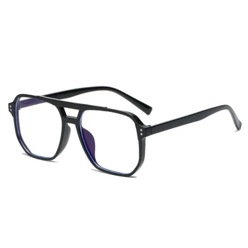 2023 Квадратни очила, прозрачни рамки за очила компютър, дамски, мъжки слънчеви очила, блокиране на синя светлина, оптични очила за очила