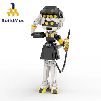 BuildMoc Пясъчен Убит работен безпилотни самолети-убийци Комплект строителни блокове Роботи, безпилотни летателни апарати, Тухли, Играчки за деца Подаръци за рожден ден и Коледа