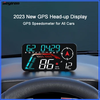 Geyiren G12 GPS за измерване на Скоростта Цифрови Таблото Универсални Автомобилни Интелигентни Системи за GPS Централен Дисплей Автоматично измерване на Скоростта за Кола