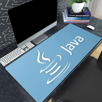 Java подложка за мишка настолен мат Mause Pad Голяма мишка Аксесоари за геймъри Xxl Слот подложки за PC Компютърни бюра защитни облицовки за клавиатурата, мишката