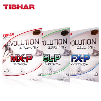 TIBHAR EVOLUTION MX-P EL-P FX-P акне с гъба за тенис на маса, гумени тенис кортове за пинг-понг de mesa