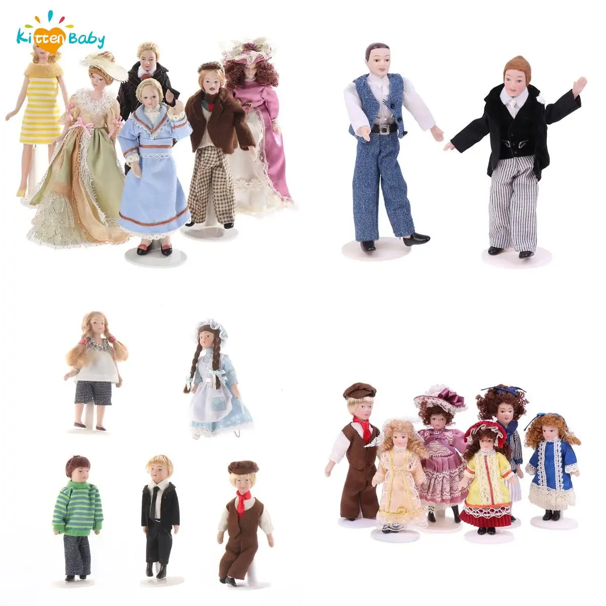 1/12 Куклена къща, дребничка порцеланова кукла, модел хора, красив младеж декор за момчета и момичета, кукла, играчка . ' - ' . 0