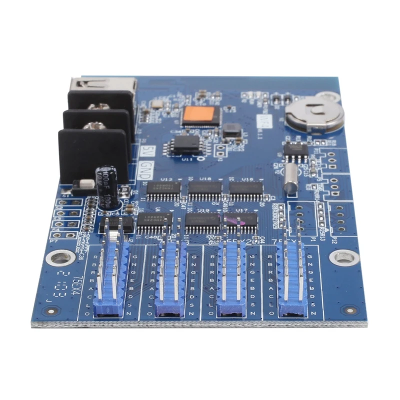 1 Бр. Пълноцветен led контролер HD-WF4 (HD-W60-75) такса За управление на модул знак, U-диск И безжично управление на WIFI . ' - ' . 2