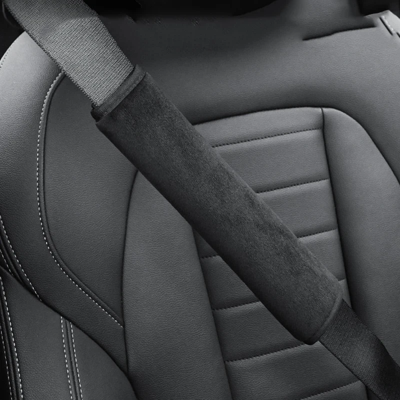 2 бр. Универсални авто калъф за колан, регулируем калъф за колан за безопасност, седалките за раменните колани, защитни тампон за автомобилни раменни ремъци, автоаксесоари . ' - ' . 2