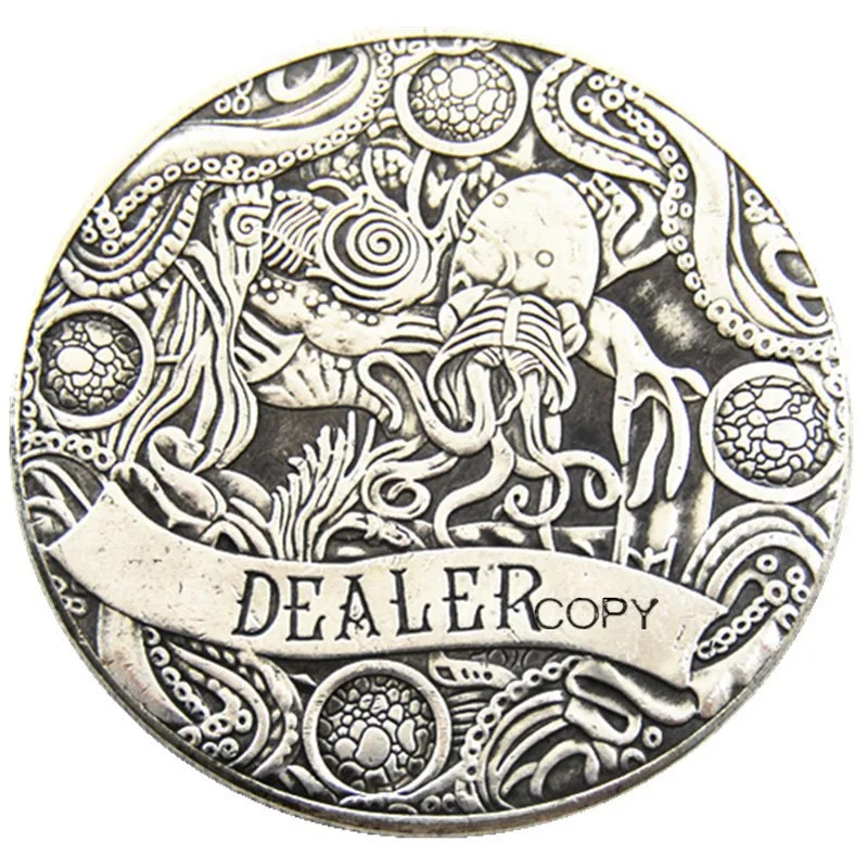 HB (146) е Американски Скитник Морган долар Череп зомби Скелет със сребърно покритие копирни монети . ' - ' . 0