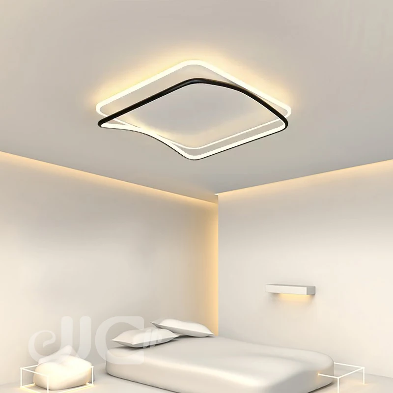 JJC Луксозни творчески скандинавските led лампи Кабинет Ресторант Минималистичен номер плафониери 110-240 v Спалня тавана лампа . ' - ' . 2