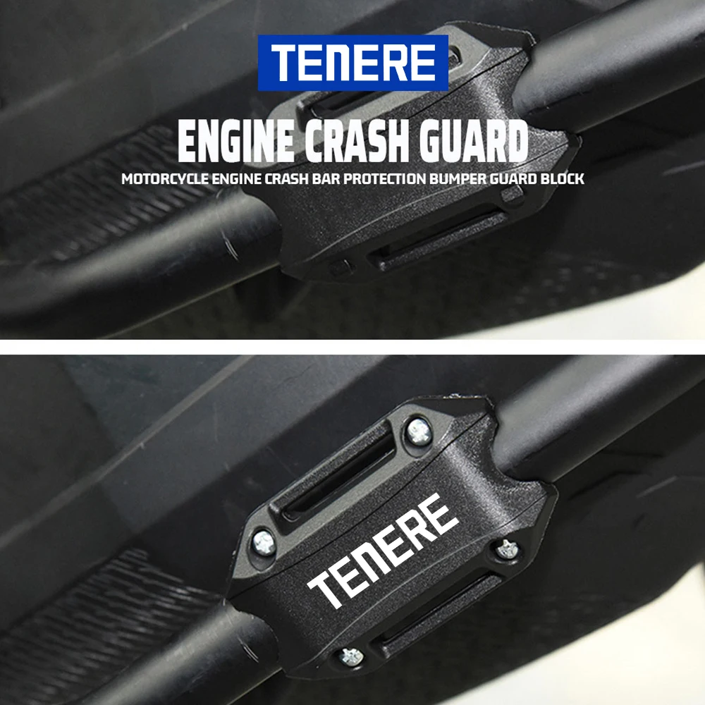 За Yamaha 2023 Tenere700 мотоциклет броня защита на двигателя от 25 мм защитен блок отбивка на планк Tenere 700 T7 World Rally Raid 21 2022 . ' - ' . 0