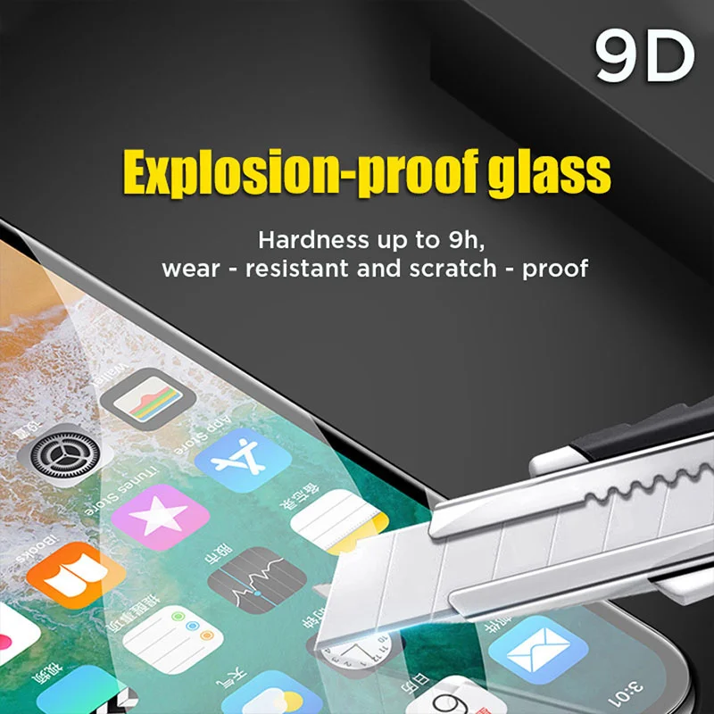 Защитно Стъкло Премиум-клас 4в1 с пълно покритие За iphone 13 12 11 Pro Max 13 12 Mini Предпазно Стъкло за екран на iPhone 13 12 11 Pro XR 8 7 6 . ' - ' . 2