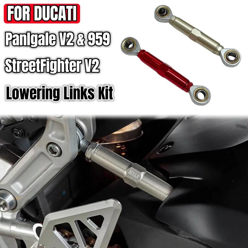 Комплект опускных връзки и Аксесоари за мотоциклети Опускные връзки за окачване на задния лост за DUCATI Panigale V2 StreetFighter V2 Panigale 959 . ' - ' . 0