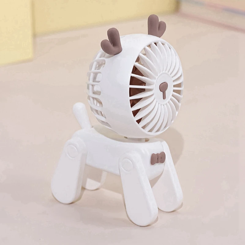 Може да се използва малък вентилатор настолен вентилатор постоянен настолен мини вентилатор за възрастни и деца за пътуване на открито . ' - ' . 4