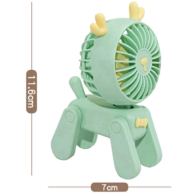 Може да се използва малък вентилатор настолен вентилатор постоянен настолен мини вентилатор за възрастни и деца за пътуване на открито . ' - ' . 5