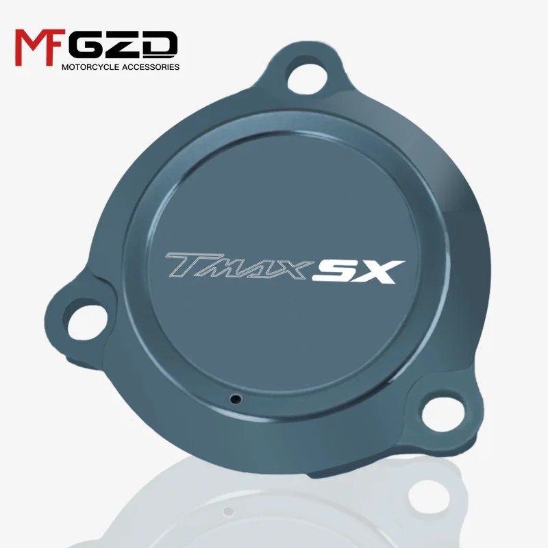 Мотоциклет с ЦПУ Покриване на статора на двигателя Страничен слайдер на двигателя Защитен калъф за YAMAHA TMAX530 2012-2016 TMAX530 DX SX 2017-2019 . ' - ' . 3