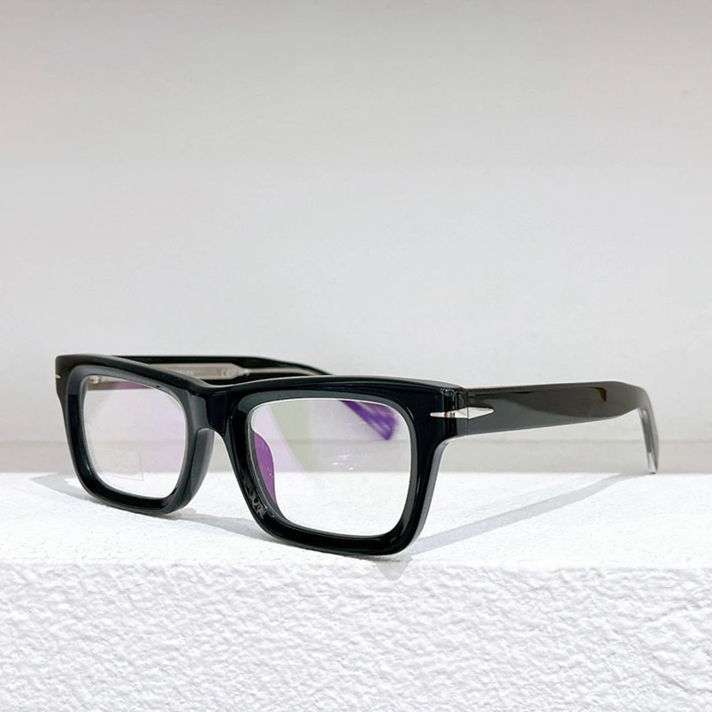 Тенденцията модерни слънчеви очила, дамски 7091 Ацетатный квадратен козирка Слънчеви очила мъжки индивидуалност външна рамки за очила uv400 ръчно изработени . ' - ' . 1