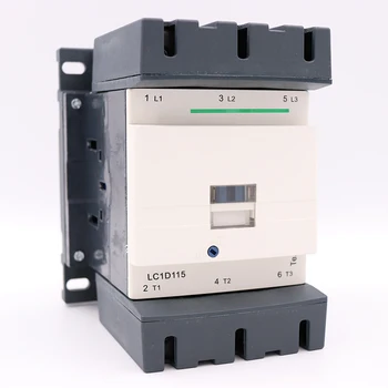 Електрически магнитен контактор за променлив ток LC1D115D7 3P 3NO LC1-D115D7 с намотка за променлив ток 115A 42V