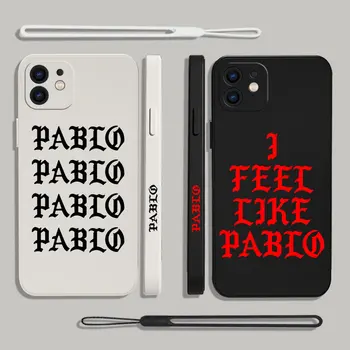 Калъф за телефон I FEEL LIKE PABLO Rapper Kanye West За Xiaomi Redmi Note 12 11 11T 10 10S 9 Pro Plus 10В 9A 5G и 4G С Каишка За Ръка