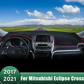 Капак Табло на Автомобила Козирка Мат Избягвайте Светлинни Накладки Анти-UV Калъф Килими За Mitsubishi Eclipse Cross 2017 2018 2019 2020 2021