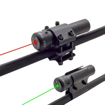 Лазер зелен мерник на пушка AR15, метален зелен лазерен мерник за нощно виждане, снайперское прицеливание, регулируема антивибрационный ловен лазерен мерник