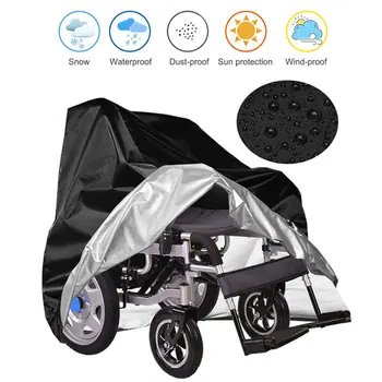 Мобилен скутер, електрически калъф за инвалидна количка, водоустойчива защита от дъжд и прах, 210D, защитни аксесоари за инвалидни колички, аксесоари за мотоциклети