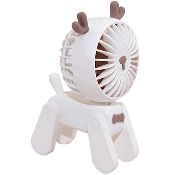 Може да се използва малък вентилатор настолен вентилатор постоянен настолен мини вентилатор за възрастни и деца за пътуване на открито