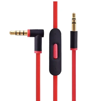 Преносимото аудио кабел за слушалки Beats By Dr Dre с вграден микрофон за студио/ръководител/Mixr/ Solo/Wireless/Pro