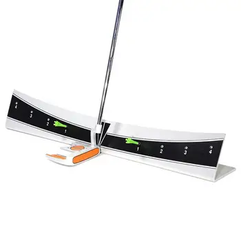 Пътека за голф Преносим симулатор за стикове за голф Калибровочная пътека дъска за стикове Регулируем обхват на балансиране на траекторията на стика за голф