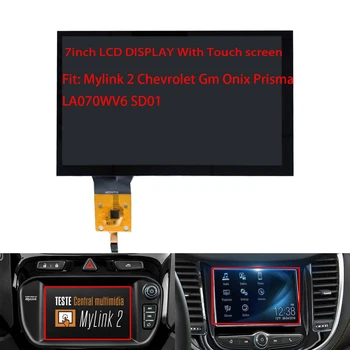 Смяна на Сензорен екран LCD дисплея MYLINK 2 LA070WV6 SD01 За Chevrolet Aveo Cruz Onix Sonic Prism Spark Trax Автомобилна Навигация