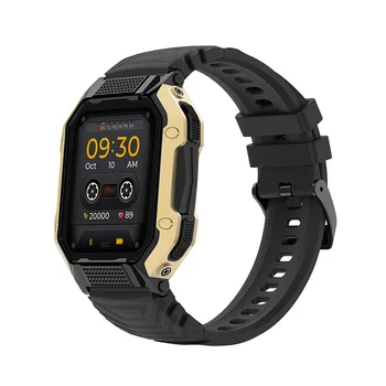Умни часовници мъжки военни здравословен монитор гласово повикване Bluetooth Фитнес водоустойчиви спортни умни часовници за IOS и Android телефон нова