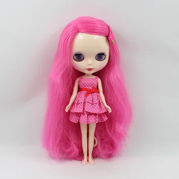 Фигури на голи кукли блайт tait (розово-червена коса) 22643